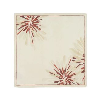 Brunello Cucinelli Brunello Cucinelli, Silky Scarves, female, Multicolor, Size: ONE SIZE Floral-print Scarf