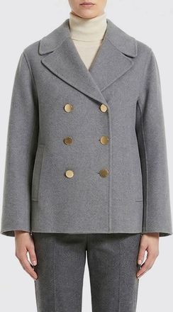 Max Mara Cappotto a doppiopetto in lana vergine s Max Mara