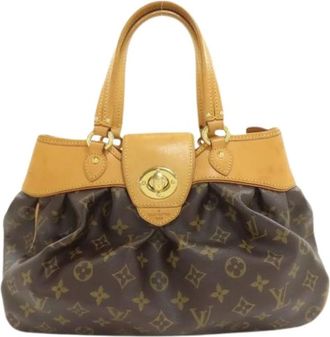 Louis Vuitton Pre-owned Handbags, female, Brown, Size: ONE SIZE Pre-owned Monogram Canvas Handbag