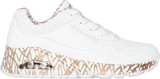 Skechers Loving Love White Rose Gold Sneaker - Dames - Sneakers - Wit - 36 EU - Schoenen