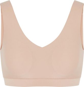 Chantelle Soft Stretch Walnut Padded Soft-cup bra - Nude - M/L