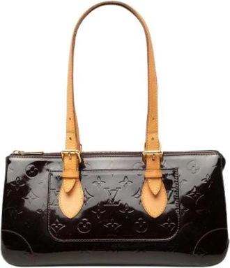 Louis Vuitton Pre-owned Rosewood Shoulder Bag - Dames - Vintage Schoudertas - Paars - ONE Size - Leer - Vintage