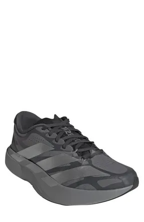 adidas Adizero Evo SL Running Shoe in Grey /Silver Met/Grey at Nordstrom, Size 11.5