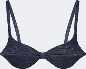 Jean Paul Gaultier Denim bra