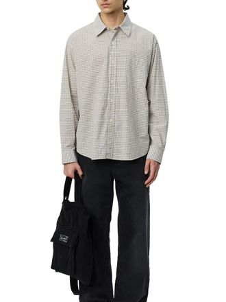 Mfpen Relaxed Fit Checkered Executive Shirt