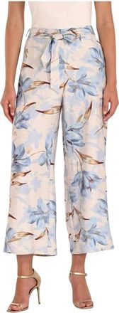 Frank Lyman Design Geknipte broek - Dames - Broeken - Blauw - Maat: XL