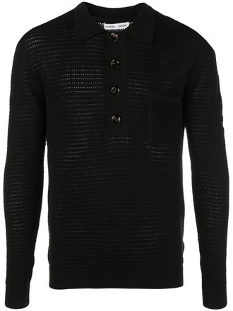 CMMN SWDN Gebreide top - Zwart