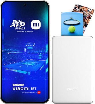 H.Koenig Xiaomi 15T smartphone 12GB 256GB Gray + PhotoPrinter Pro