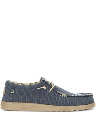 Hey Dude Katoenen loafers - Blauw