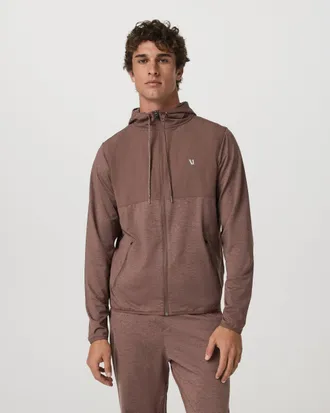 Vuori Clothing Sunday Element Jacket | Sable Heather | XS, Size Extra Small