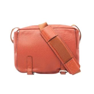 Loewe Pre-owned Military Messenger XS Schoudertas - Dames - Pre-owned - Bruin - Maat: ONE Size Leer