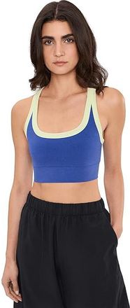 Free People Movement Go To Color-Block Bra Womens Bra Electric Shock Combo : MD-LG (Womens 8-12), Elastane/Modal/Polyamide