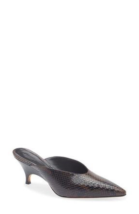 Le Monde Beryl Petra Mule in Brown at Nordstrom, Size 39.5