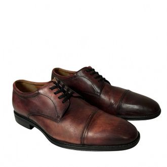 Florsheim Mens Amelio Cap Ox Shoes In Burgundy