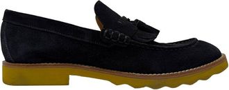 Louis Vuitton Mens Suede Tassel Slip-On Loafer (Authentic Pre-Loved)