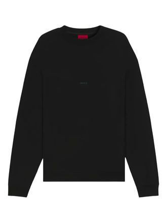 HUGO BOSS Damaze logo crew-neck sweatshirt - Black