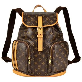 Louis Vuitton Vintage, unisex, Bruin, ONE Size, Pre-owned Vintage Canvas Rugzak