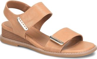 Söfft Mallory Wedge Sandal in Luggage at Nordstrom Rack, Size 8
