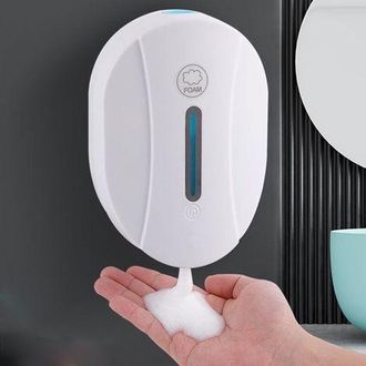 OEM Dispensador De Jab&oacute;n Autom&aacute;tico De Pared, Dispensador De Jab&oacute;n En Espuma (no Requiere Perforaci&oacute;n), Controlado Por Inducci&oacute;n Infrarroja E Impermeable,