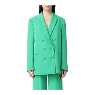 Chiara Ferragni Double Breasted Blazer Notch Lapel