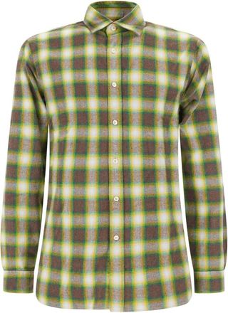 Xacus Camicia in Cotone Stampato - - Shirts - Uomo - Multicolore - 3XL