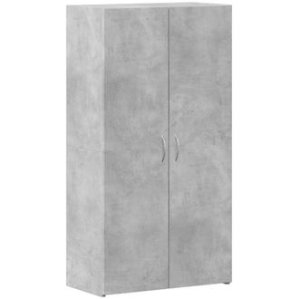 vidaXL Armario Archivador Madera Ingenier&iacute;a Gris Hormig&oacute;n 60x32x115 Cm Vidaxl