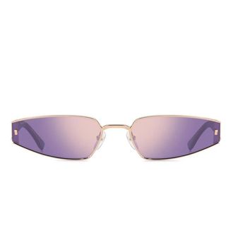 Dsquared2 Sunglasses D20168/S Ddb Black/Purple Mirrored Women