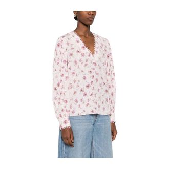 Twinset Dames, Blouses & Shirts, Roze, Maat: L