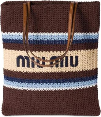 Miu Miu Crochet Tote Bag
