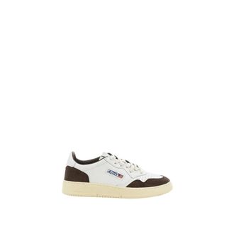Autry Medalist Low - Heren - Sneakers - Wit - 40 EU - Katoen - Schoenen