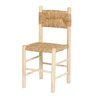 Hannun Silla de madera de chopo y enea