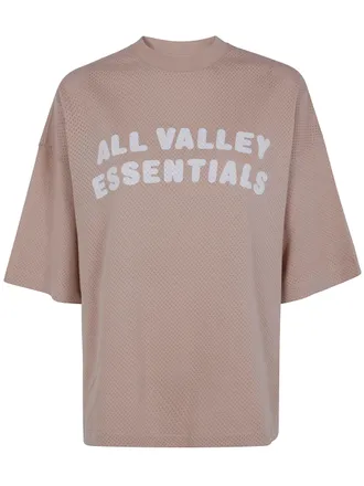 Fear of God T-Shirt Cotton Yellow Merch Tee