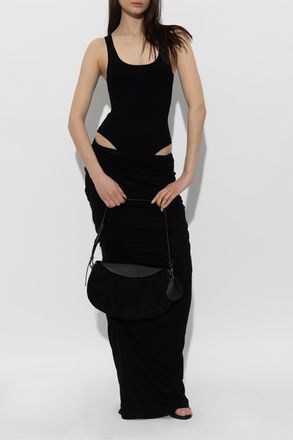 Entire studios Bodysuit With Straps, Womens, Black