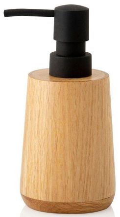 Andrea House Seifenspender aus Eichenholz &oslash; 8/ H 17 cm
