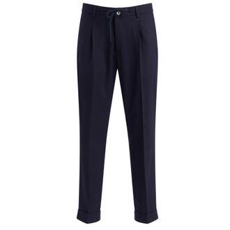 Gran Sasso Pantalones de franela - Trousers - Hombre - Azul - L