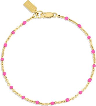 Set & Stones Kaz Bracelet in Gold /Pink at Nordstrom, Size 7