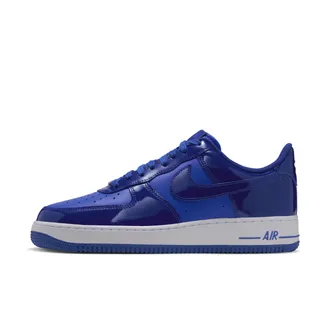 Nike Mens Air Force 1 07 LV8 Shoes in Blue | JA3766-400