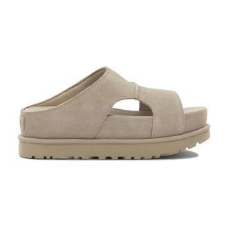 UGG Ugg, Schoenen, Dames, Beige, 40 EU, Su&egrave;de, Goldenstar Hi Cutout Slide