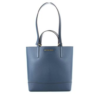 Michael Kors Blauwe Leren Tote Bag
