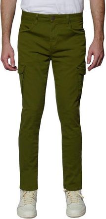 Monfrere Preston Slim Fit Cargo Jeans in Army at Nordstrom, Size 28