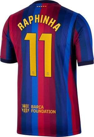 Nike Raphinha FC Barcelona 2026/27 Stadium Home Nike Mens Dri-FIT Soccer Jersey in Red | NN204353827-FCB
