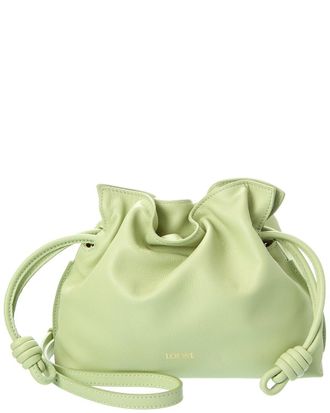 Loewe Flamenco Mini Leather Clutch