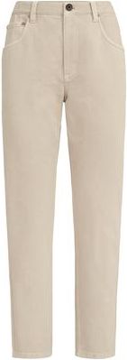 Brunello Cucinelli Straight five-pocket trousers in Sand at Nordstrom, Size 42 It
