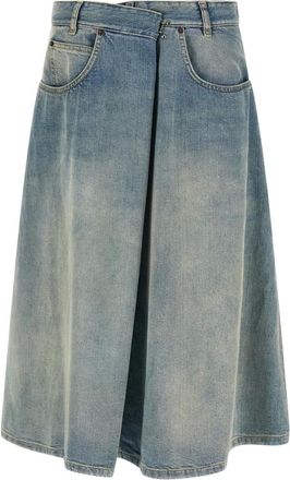 Maison Margiela Mujer, Faldas, Azul, Talla: S