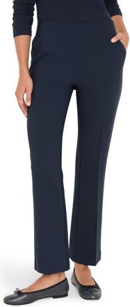 Nic+Zoe Plaza Pull-On Bootcut Pants in Dark Indigo at Nordstrom, Size Medium P