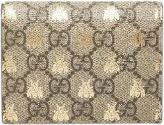 Gucci Pre-owned Wallets, female, Brown, Size: ONE SIZE Pre-owned Canvas Wallet