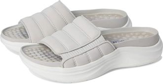 Dr. Scholls Feel Free Womens Sandals Vapor Grey Fabric : 12 M, Canvas