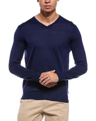 N.Peal N.Peal Conduit Fine Gauge Cashmere & Silk-Blend V-Neck Sweater