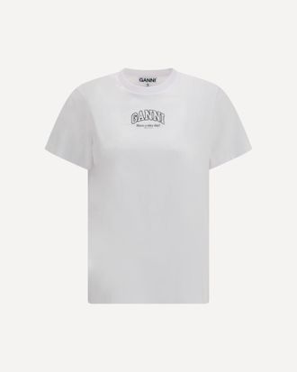 Ganni Crewneck T-shirt Female XS