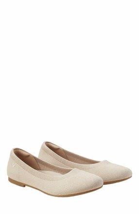 Vivaia Round-Toe Flats in Almond at Nordstrom, Size 6.5